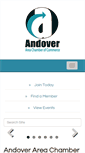 Mobile Screenshot of andoverchamber.com